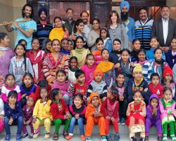 SGB Foundation Ludhiana - India Government Approved NGO for Abandoned and Orphan Childs - Celebrity Visits
